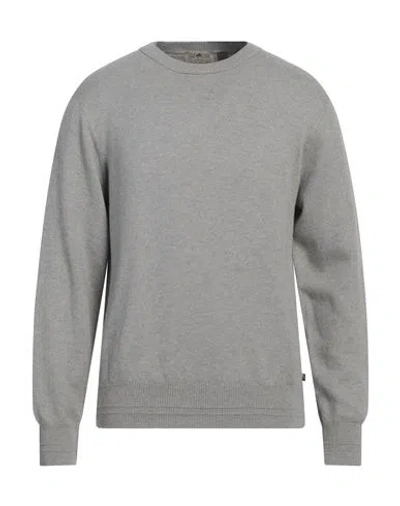 Irish Crone Man Sweater Light Grey Size L Cotton