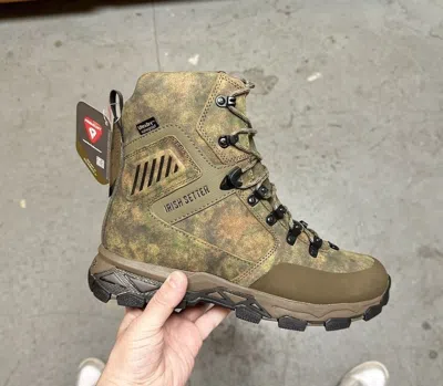 Pre-owned Irish Setter Red Wing  Mens Pinnacle 9" Waterproof Insulated Boots/work Shoes In Multicolor