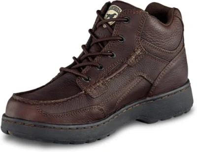 Pre-owned Irish Setter , Countrysider, Men's, Waterproof, Chukka Shoe In Dark Coffee (p)