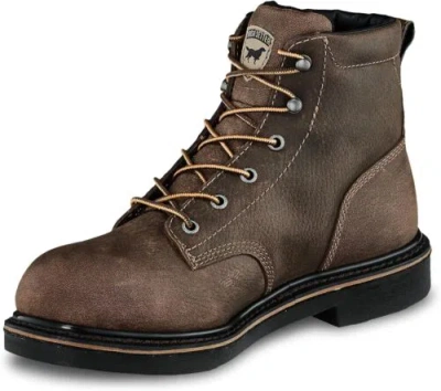 Pre-owned Irish Setter , Farmington, Men's, 6", Soft Toe, Work Boot In Brown