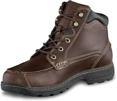 Pre-owned Irish Setter , Soft Paw, Men's, Waterproof, Full Grain Leather, Chukka Shoe In Brown (p)