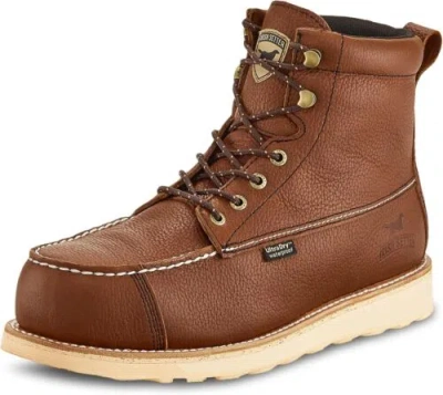 Pre-owned Irish Setter , Wingshooter St, Men's, 6", Waterproof, Non-metallic Safety... In Brown