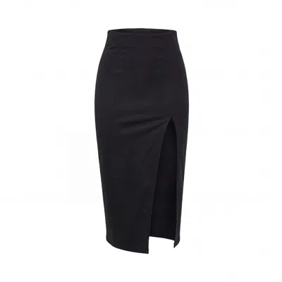 Irmak Su Guclu Women's Blue Bruneau Skirt