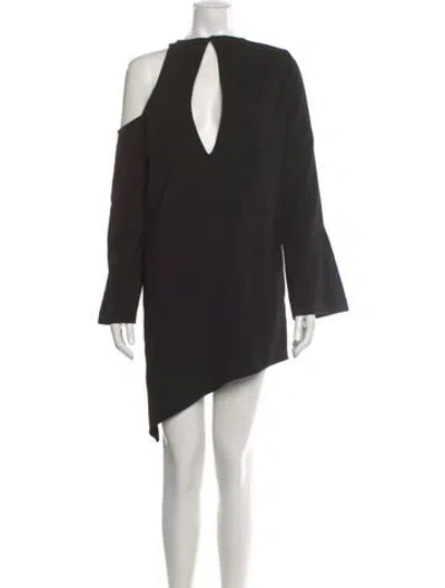Pre-owned Iro 2018 Mini Dress In Black
