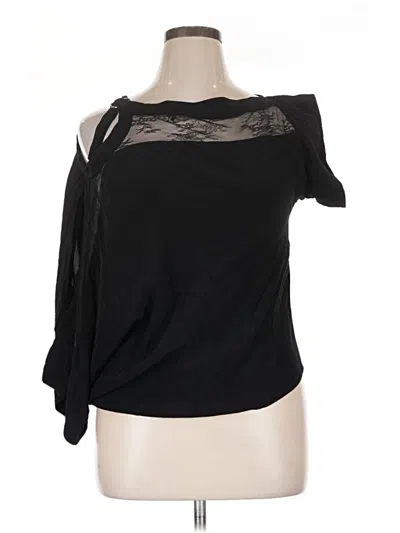 Pre-owned Iro 3/4 Sleeve Blouse In Black