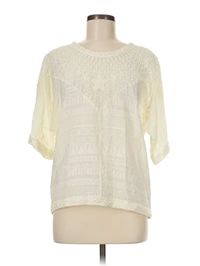Pre-owned Iro 3/4 Sleeve Blouse In Ivory