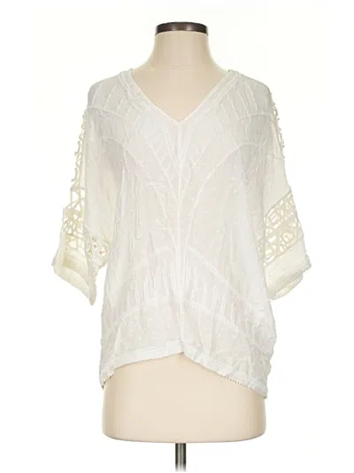 Pre-owned Iro 3/4 Sleeve Blouse In Ivory