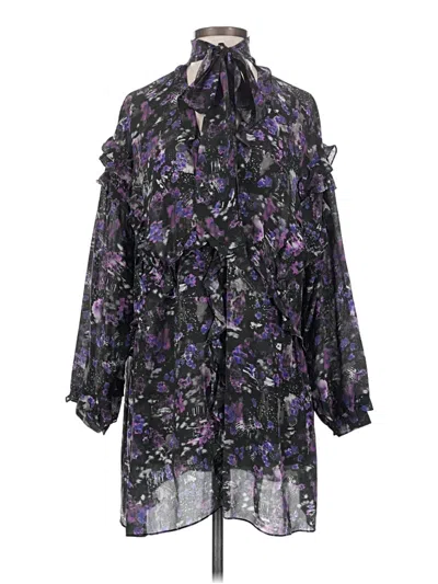 Pre-owned Iro 3/4 Sleeve Blouse In Purple