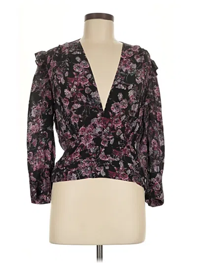 Pre-owned Iro 3/4 Sleeve Blouse In Purple