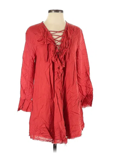 Pre-owned Iro 3/4 Sleeve Blouse In Red