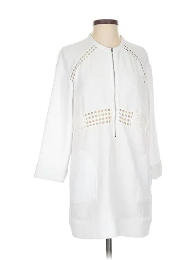 Pre-owned Iro 3/4 Sleeve Blouse In White