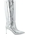 Iro 85mm Davyn Boots In Silver