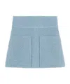 Iro High-waisted Skirt In Blue
