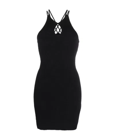 Iro A Neckline Dress In Black