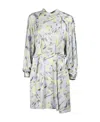 Iro A Printed Dress In White