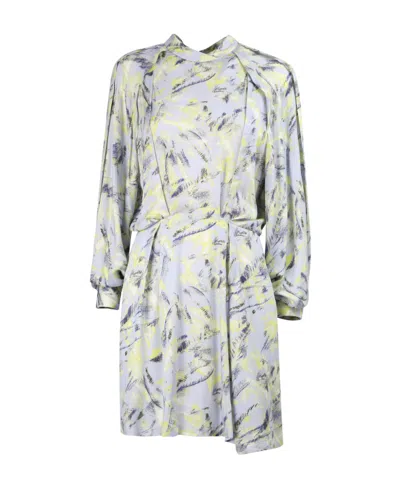 Iro A Printed Dress In Multicolor