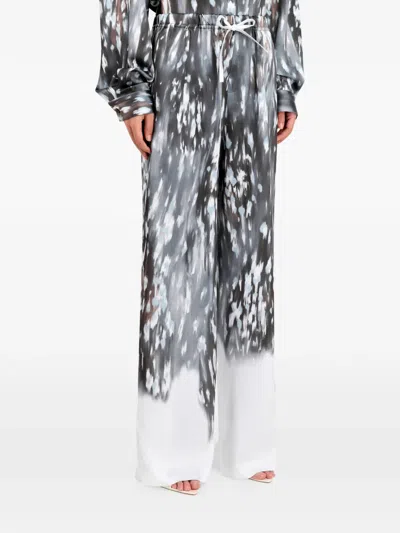 Iro Abstract-print Drawstring-waist Trousers In Multi