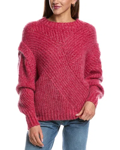 Iro Acia Wool & Mohair-blend Sweater In Brown