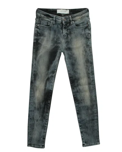 Iro Acid-washed Jeans In Blue Cotton