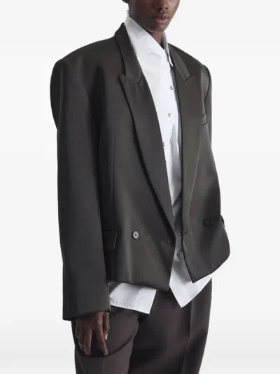 Iro Again Double-breasted Blazer In Black