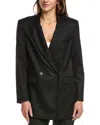 Iro Malone Wool-blend Blazer In Black