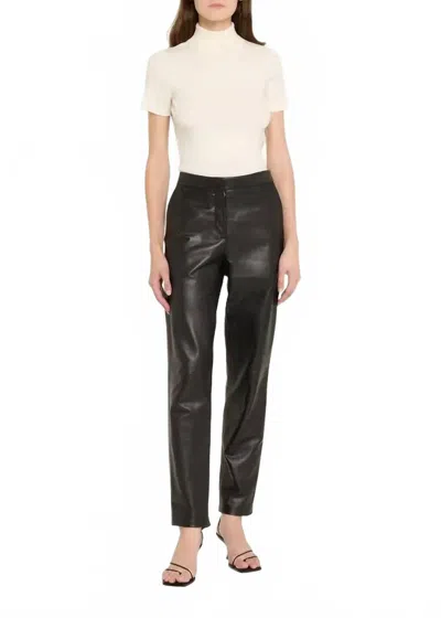 Iro Alec Ribbed Mock Neck Sweater In Ecru In White