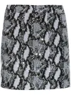 Iro Alipa Skirt In Snake Print In Grey