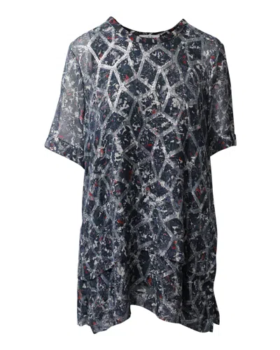 Iro Aliza Dress In Multicolor Silk In Gray