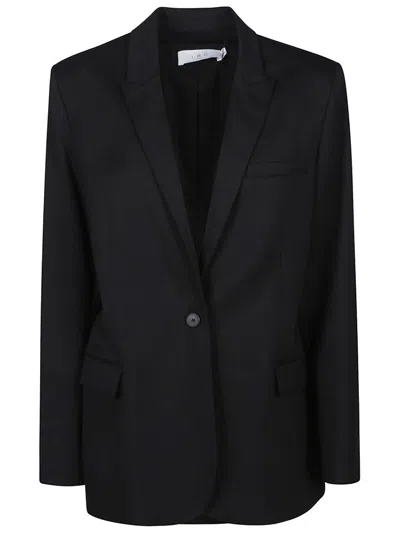 Iro Single-breasted Tailored Blazer In Black