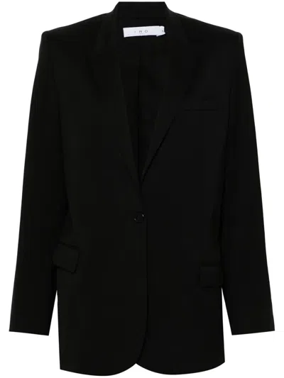 Iro Allisa Wool Blazer In Black