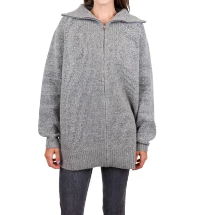 Iro Alma Knit Sweater In Dark Grey