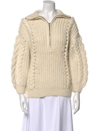 Pre-owned Iro Alpaca Sweater In Neutral