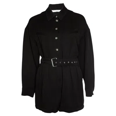 Pre-owned Iro , Ambrocio Playsuit In Black