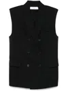 Iro Women's Wool Blend Twill Weave Double-breasted Jacket In Black