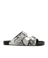 Iro Animal Pattern Slippers In Gray