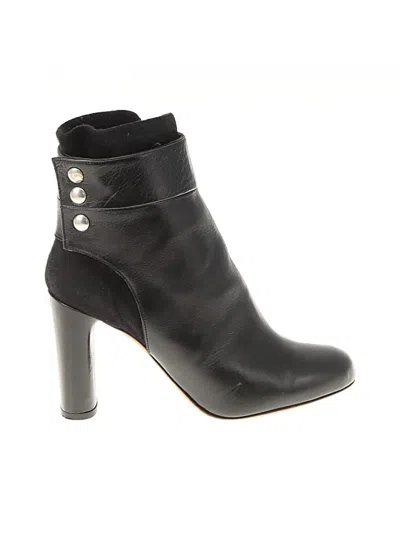 Pre-owned Iro Ankle Boots In Black