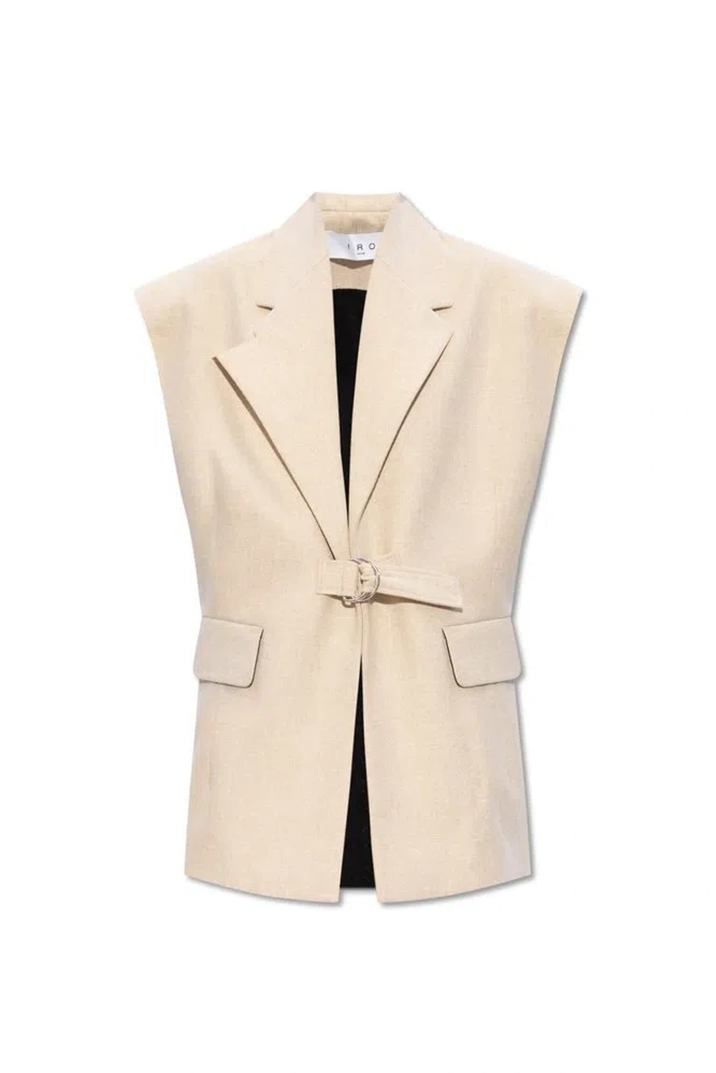 Iro Annelie Buckled Gilet In Beige ModeSens