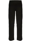 Iro Logo-print Cotton Joggers In Black