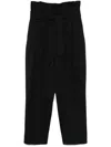 Iro Arrison Pants In Black Wool In Black