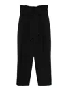 Iro Arrison Pants In Black Wool In Black
