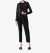 Iro Ashville Biker Jacket In Black Rayon In Black