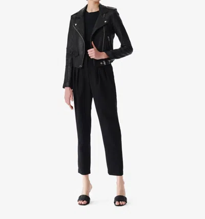 Iro Ashville Biker Jacket In Black