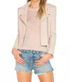 Iro Ashville Jacket In Pink Sand In Neutral