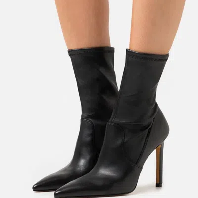 Iro Asper Leather Ankle Boots In Black