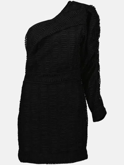 Iro Asymmetric Dress In Black