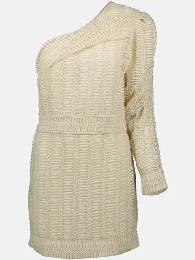 Iro Asymmetric Dress In Neutrals