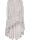 Iro Sequin-embellished Asymmetric Skirt