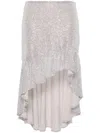 Iro Sequin-embellished Asymmetric Skirt