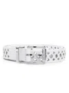 Iro Atlas Stud-embellished Belt In White