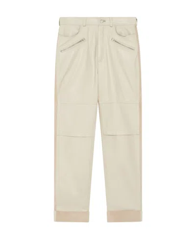 Iro Aysel Leather Cropped Trousers